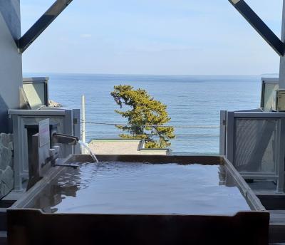熱海ニューとみよし露天風呂付客室と熱海プリン食堂