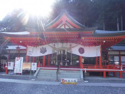 子連れで日本真ん中一周その７　金櫻神社、甲斐周辺