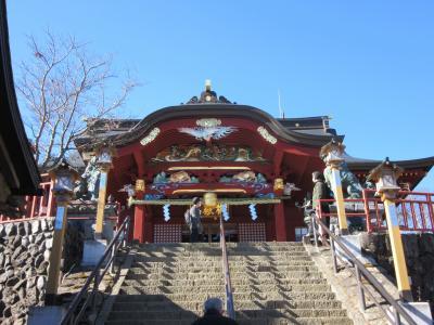 2022年1月16日：第10回一族旅行in青梅（2日目）　「かんぽの宿青梅」宿泊後「御岳神社」参拝