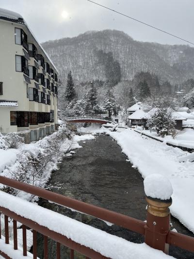 雪を見に湯西川温泉へ