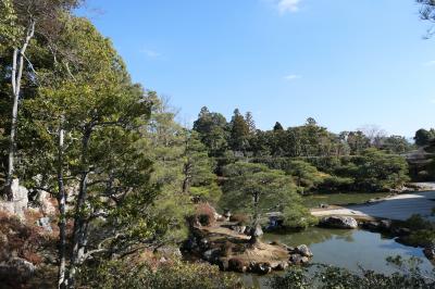 京都　優雅な冬旅♪　Vol.9 ☆仁和寺：美しい冬の庭園と寺院♪