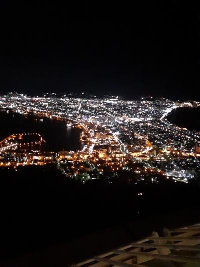 函館の三日間（１８）函館の夜景。