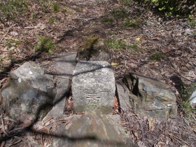 一等三角点の山　彦山（430ｍ）