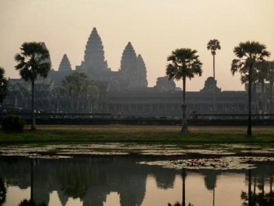 タイさんのカンボジアの旅3日目(2020/1/18) シェムリアップ3日目アンコールワットの夜明け他
