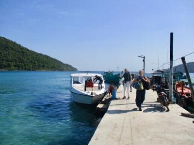 タイさんのカンボジアの旅6日目(2020/1/21)シアヌークビルからロンサレム島へ