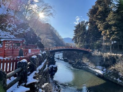 雪の日光 家族旅行（前編）日光街歩き編