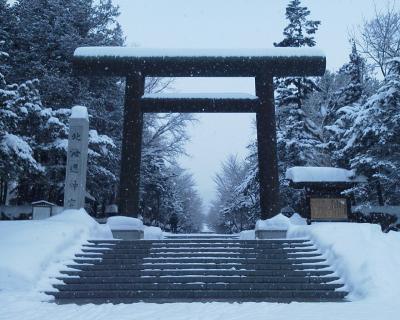 あてもなく冬の札幌