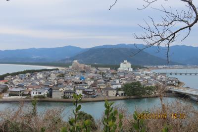 久し振りに唐津への旅①その4)唐津城からの眺め