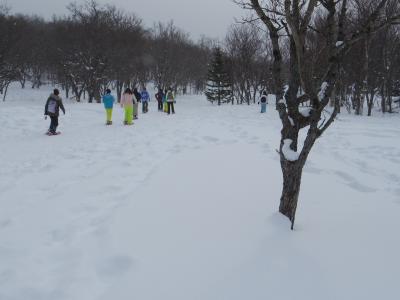 流氷と雪原を満喫した3日間（２：雪上ウォーク、流氷ウォーク、雪明りウォーク）