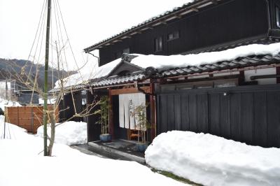 2022年2月の関西旅　その３～雪の徳山鮓で恒例の熊鍋