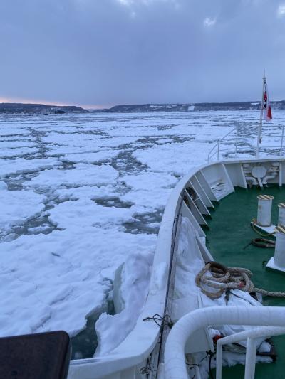 流氷が見たい! 2日目は網走流氷船オーロラ号最終便のサンセットクルーズに挑戦