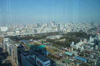 大阪マリオット都ホテルと朝散歩