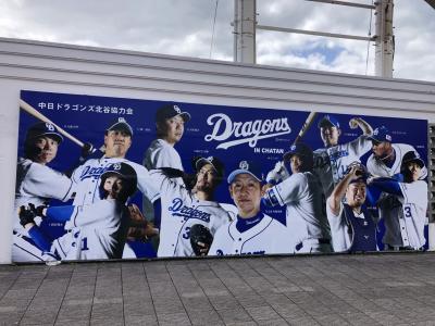 2022年2月　沖縄でプロ野球キャンプ見学できました②