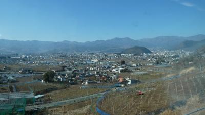 思いつきで山梨県内鉄道の旅　中編　特急かいじに乗って