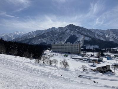 6・8歳児連れ、毎年恒例越後湯沢スキー旅行