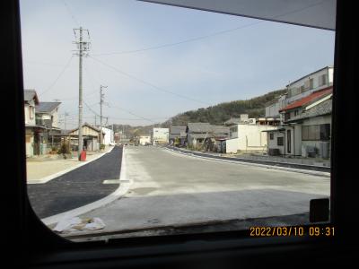 往復の海岸１１月豊浜　ファミリーマート前の新道