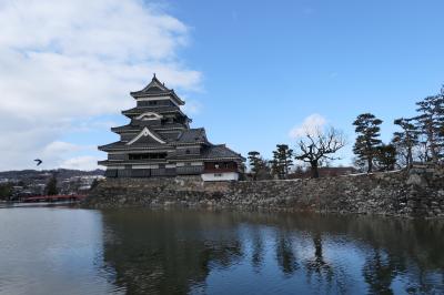 信州松本　優雅な冬旅♪　Vol.7 ☆雪の松本城♪