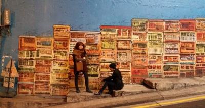 台湾人の友人と一日の中環·上環の旅 (2015 香港)