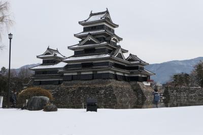 信州松本　優雅な冬旅♪　Vol.25 ☆雪の松本城♪