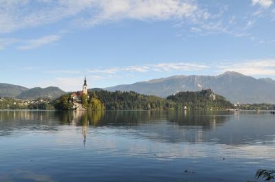 2014年クロアチア・スロヴェニア旅行記　第42回　「アルプスの瞳」と呼ばれる美しい湖、ブレッド湖を一周