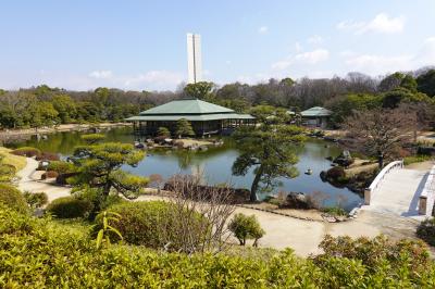 古墳と日本庭園を求めて大仙公園へ