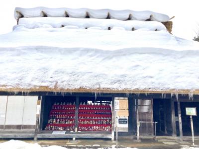 冬の終わりの飛騨高山へ親子3人旅～色々な所でお雛さまに会えました。飛騨の里にはまだまだ雪が残っていましたよー