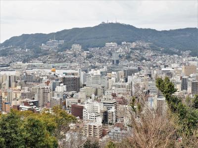 風頭山から見る長崎の街