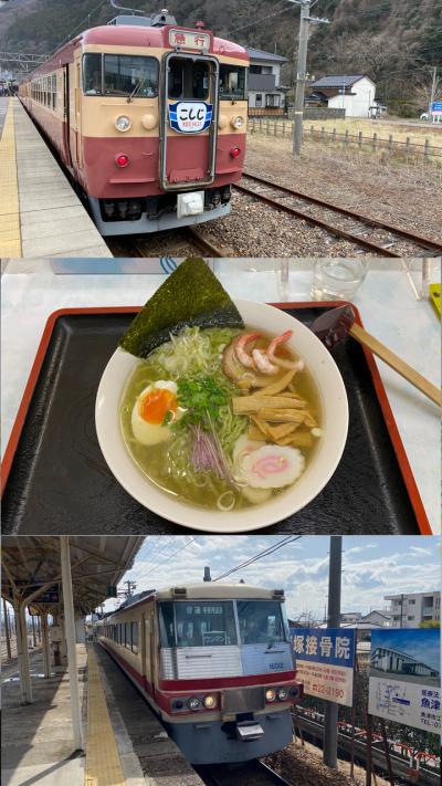 青春18きっぷと高速バスで行く北陸海鮮丼とクラフト地ビール旅６　糸魚川ひすいラーメンの巻