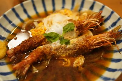 20220326-1 豊洲 八千代でエビあたま、煮物でビールをグビグビと