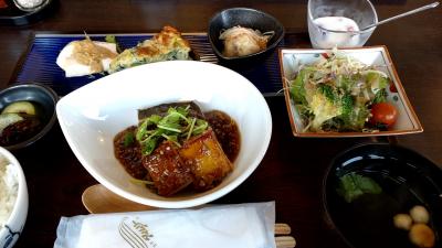 伊那で見つけた　絶品　昼食　「一期一会」さん