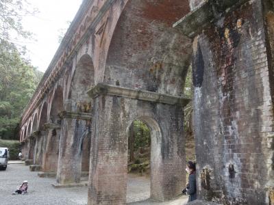 南禅寺。人気の場所です。ひとがおおかった。桜も咲いて，華やかでした。
