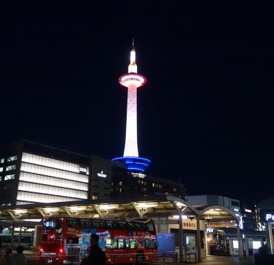 京都駅はいつきてもたのしい。この巨大な空間がいいですね。