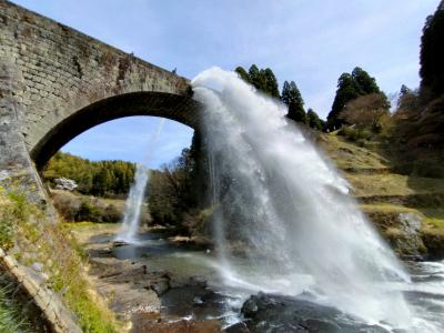 JALどこかにマイル　26回目は熊本へ　初日は念願の通潤橋放水と高千穂峡のパワースポット・滝めぐり