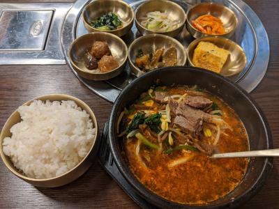 鶴橋で韓国料理ランチ～カナリヤでパフェ～延羽の湯で入浴