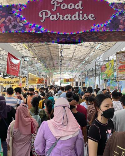 戻ってきたラマダンバザール(ゲイランセライ)