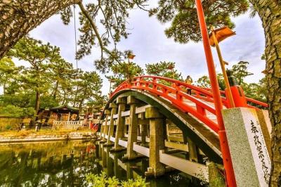 大阪　うどんすき　美々卯　　と　住吉大社♪