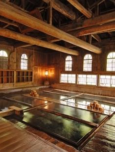 群馬へ！その⑦秘湯である法師温泉長寿館の混浴に浸かる。