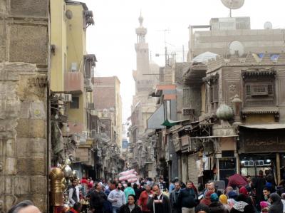 3.エジプト　カイロの街並ハン・ハリーリ・バザール