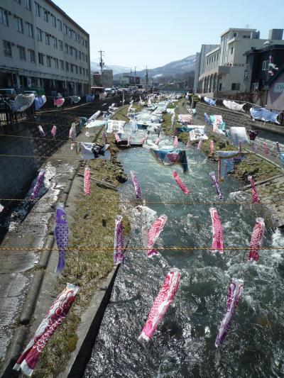 22　春暖の北海道　ＡＮＡにキュン！で飛ぶ　小樽・南樽市場で買い物ぶらぶら歩き旅ー４