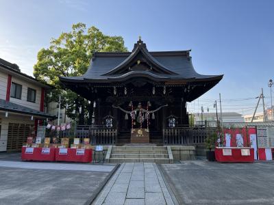 2022年4月　溝の口神社参拝