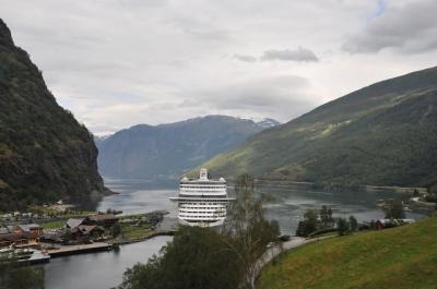 2015年ノルウェー旅行記　第9回　ノルウェー最大のソグネフィヨルドを観光　フロム鉄道の始発駅フロム周辺を散策