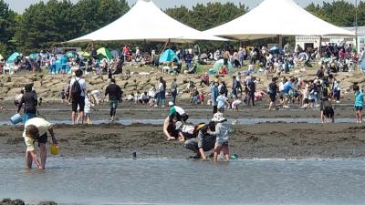 葛西臨海公園でカニ釣りは断念！でもカニつかみ取り、磯遊びで大満足の1日