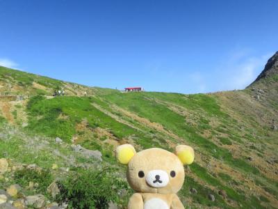 百名山　那須岳に登ってくるクマ！