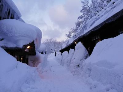 2022年2月　フルムーン夫婦グリーンパス5日間＜２／５＞（函館→乳頭温泉郷　秘湯　鶴の湯温泉）