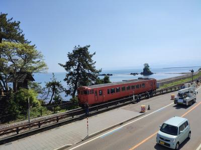 夫婦でドライブGW富山の旅①高岡と氷見、雨晴海岸