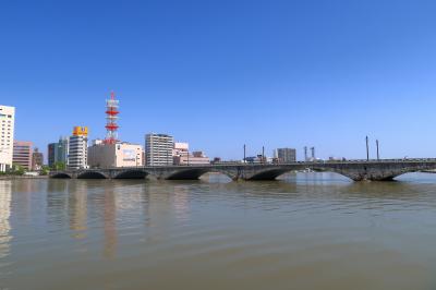 萬代橋(新潟県新潟市）へ・・・