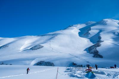 立山黒部・雷鳥沢キャンプ場BCちょこっと登山と下山後の富山観光①