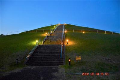 2022 印西市牧の原公園ひょうたん山からの夜景