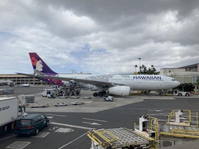 2022/5　2.5日で行くハワイ3☆ハワイアン航空搭乗記（復路）・ホノルルのPCRは15分・成田到着　やっぱり日本のお役所なのね…