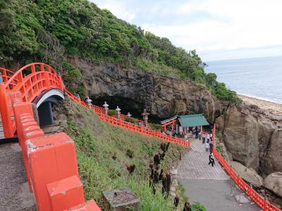 宮崎＆日南海岸ドライブ旅&#12316;「青島神社 鬼の洗濯板 堀切峠 サンメッセ日南 鵜戸神宮 都井岬」